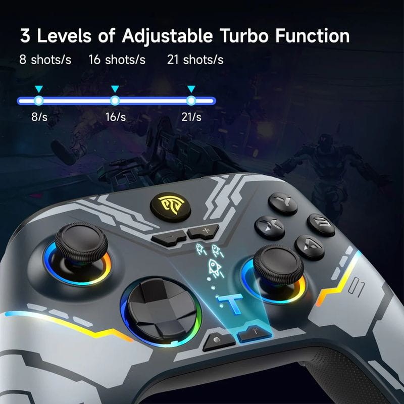 Mando EasySMX X15 Wukong - Gamepad para PC, Nintendo Switch y Smartphone (Android e iOS)