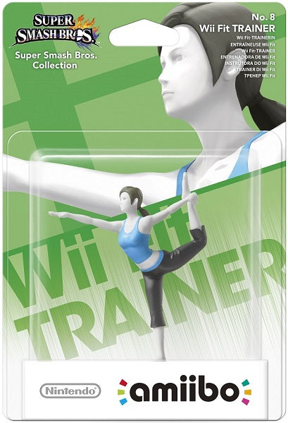 Figura Amiibo S. Smash Bros: Wii Fit Trainer