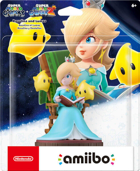 Figura Amiibo Super Mario Galaxy + Super Mario Galaxy 2: Rosalina & Lumas (imp)
