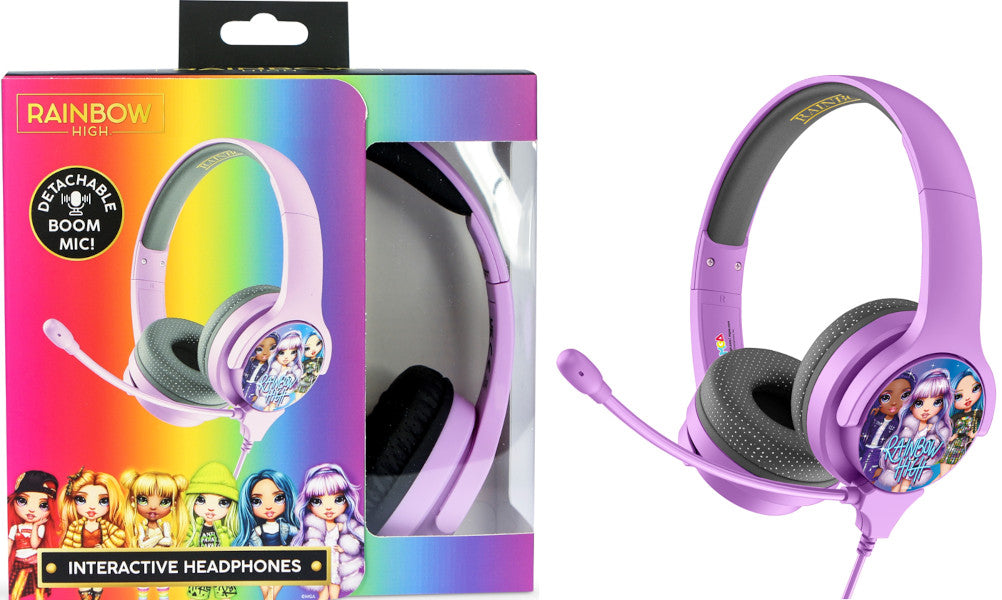 Auriculares Otl Wired Interactive Headphone Rainbow High (consolas/movil/tablet/pc)