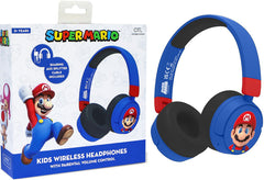 Auriculares Otl Wireless Bluetooth Headphone Super Mario Azul (movil/tablet)