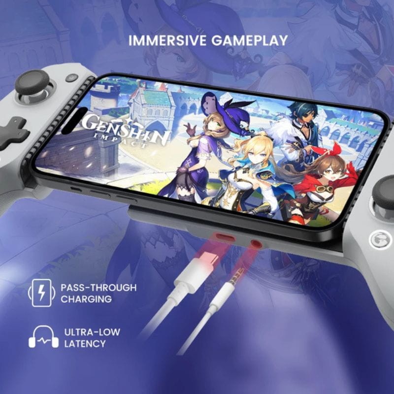 Mando Gamepad Gamesir G8 Galileo Android/iOS Gris - Gamepad para Smartphones