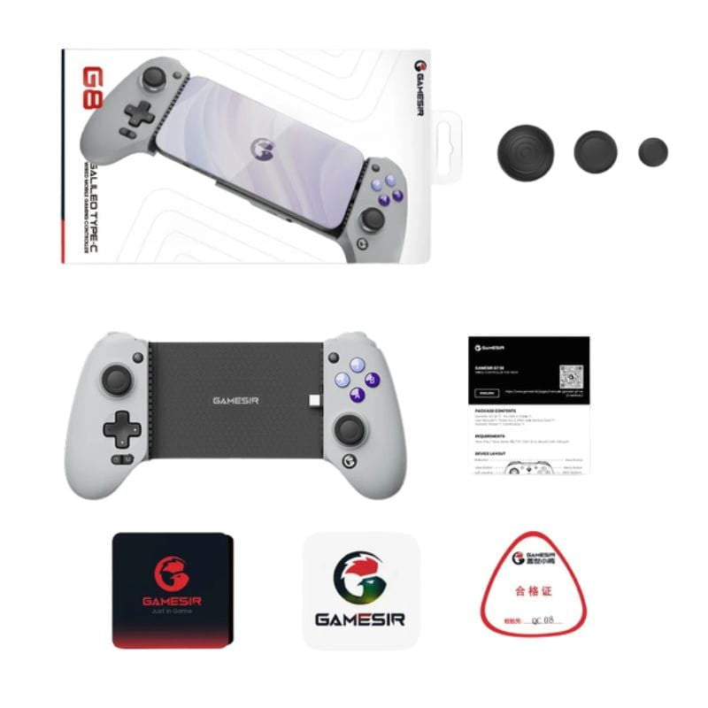 Mando Gamepad Gamesir G8 Galileo Android/iOS Gris - Gamepad para Smartphones