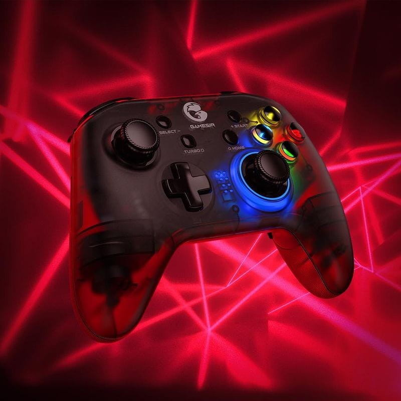 Mando Gamepad GameSir T4 Pro para Switch/PC/iOS/Android, Soporte para Teléfono Móvil