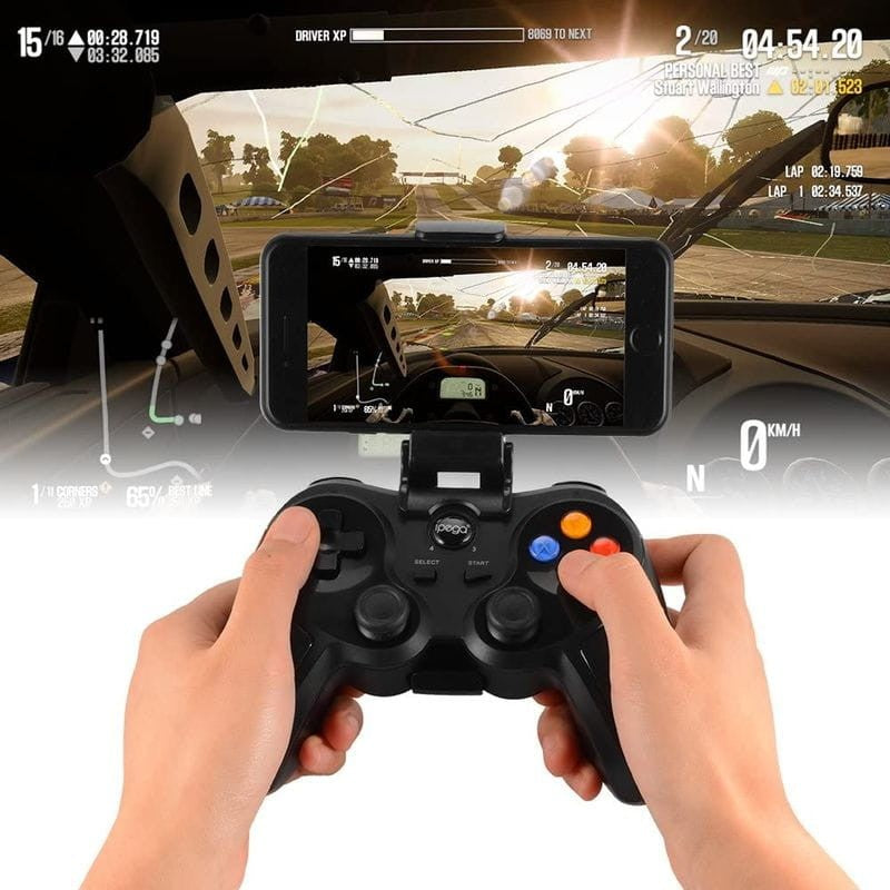 Mando Gamepad Ipega PG-9078 Bluetooth Negro - Compatible con Android / teléfono inteligente / TV Box / Smart TV / VR y teléfono móvil / tableta