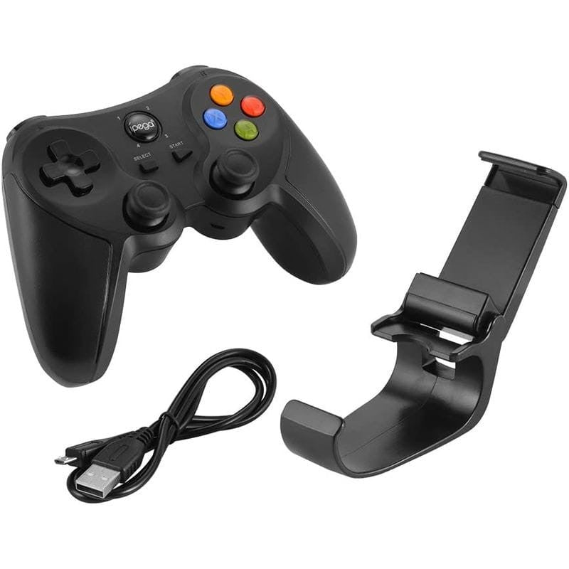 Mando Gamepad Ipega PG-9078 Bluetooth Negro - Compatible con Android / teléfono inteligente / TV Box / Smart TV / VR y teléfono móvil / tableta