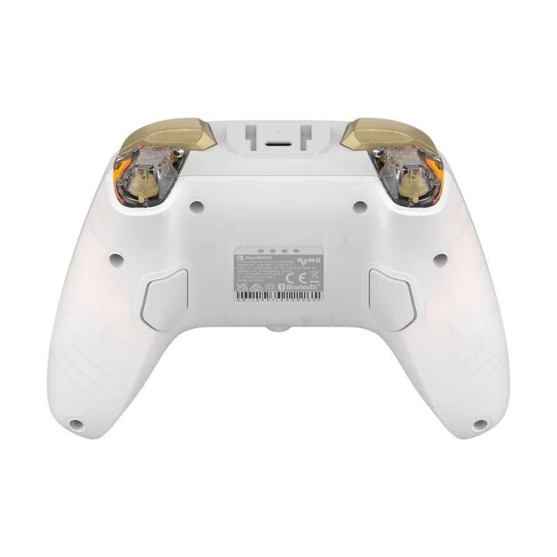 Mando GameSir Cyclone 2 Daybreak Blanco con soporte - Gamepad para Nintendo Switch/PC/Smartphones