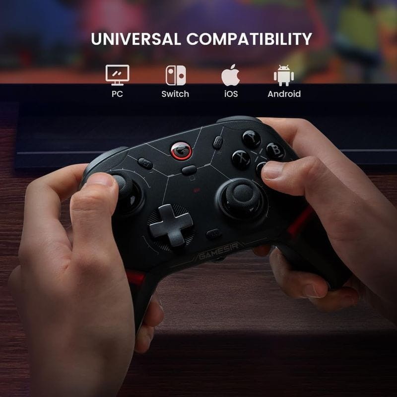 Mando GameSir Cyclone 2 Midnight Negro - Gamepad Compatible Nintendo Switch/PC/Smartphones