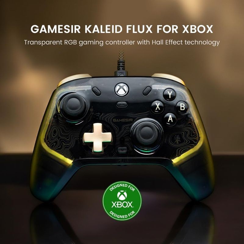 Mando GameSir Kaleid Flux Negro - Gamepad para XBOX/PC