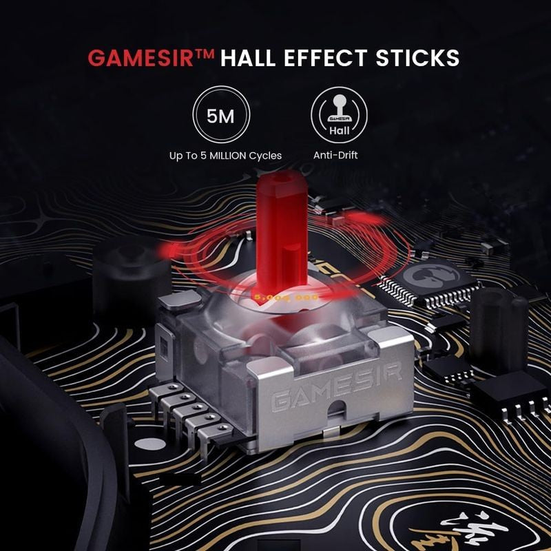 Mando GameSir Kaleid Flux Negro - Gamepad para XBOX/PC