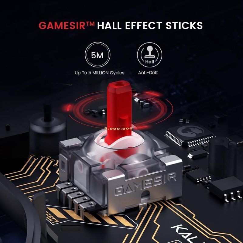 Mando GameSir Kaleid Negro - Gamepad para XBOX/PC
