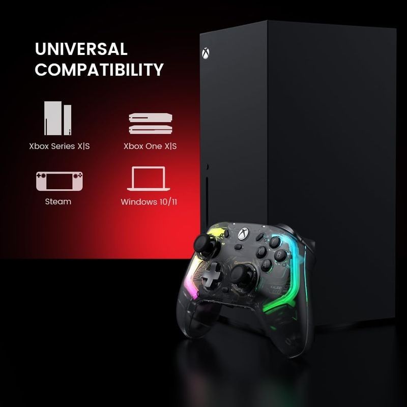 Mando GameSir Kaleid Negro - Gamepad para XBOX/PC