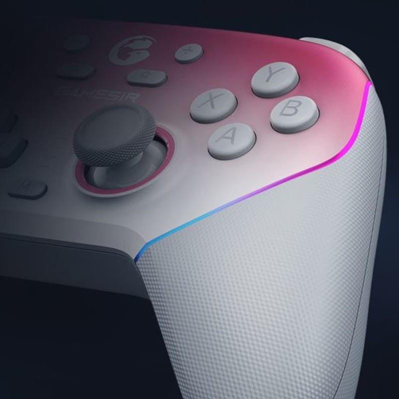Mando GameSir Super Nova Whipped Pink - Gamepad Para Nintendo Switch/PC/Smartphone/Tablet/iOS/Android TV Box