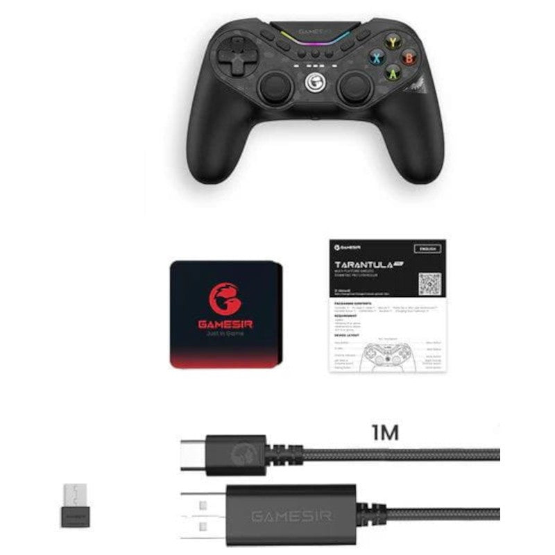 Mando GameSir Tarantula Pro Negro - Gamepad Compatible Switch/Android/iOS/PC