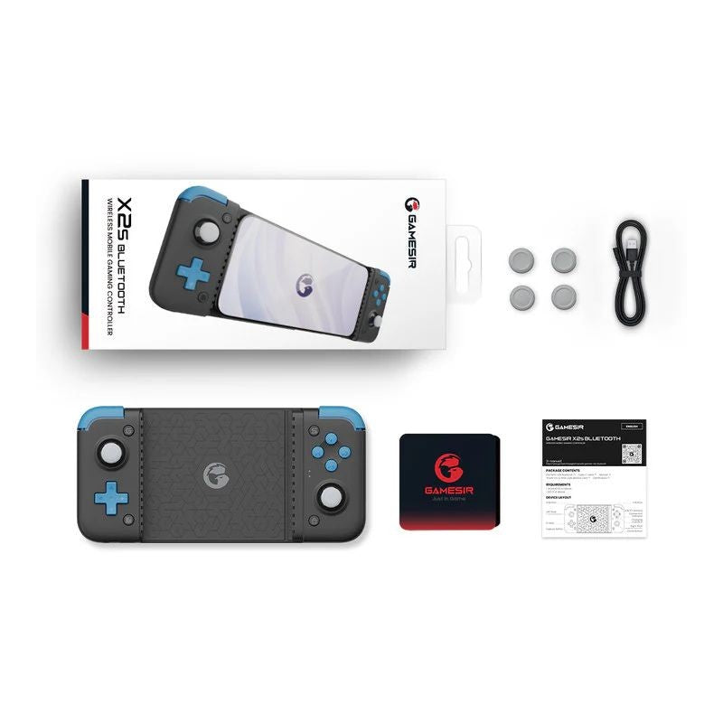 Gamepad GameSir X2S Bluetooth Negro - Controlador de juegos Móvil/Smartphones