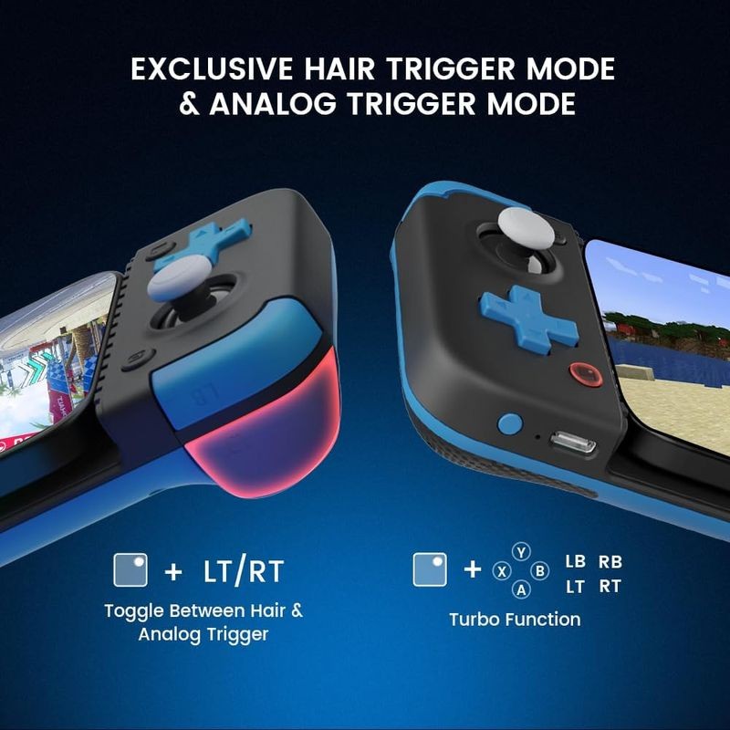 Gamepad GameSir X2S Bluetooth Negro - Controlador de juegos Móvil/Smartphones