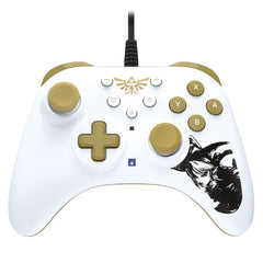 Mando Hori HORIPAD Turbo (Zelda) Dorado/Blanco - Gamepad para Nintendo Switch