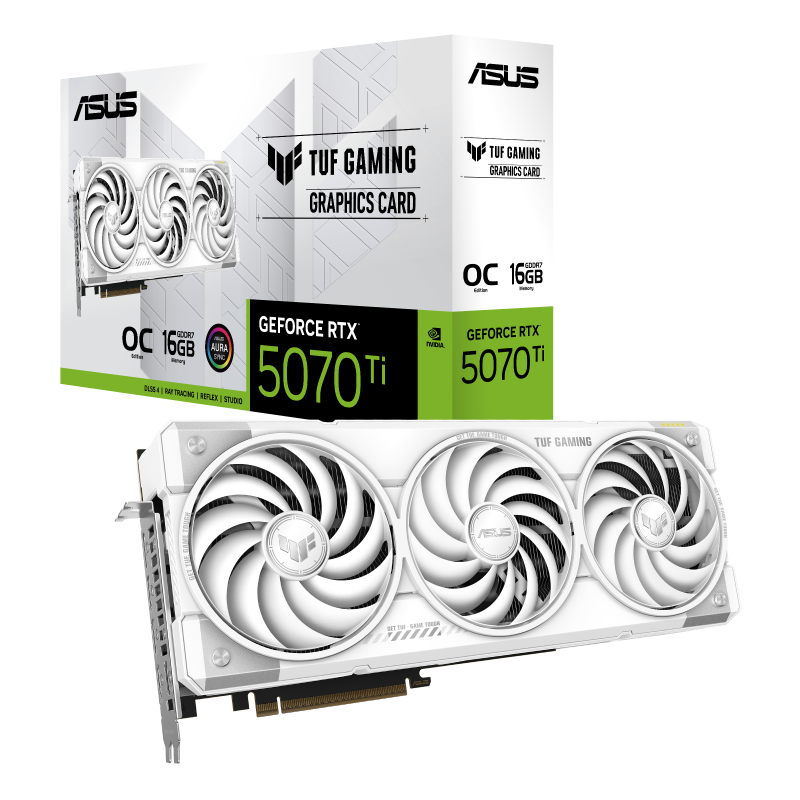 Vga Nvidia Tuf-rtx5070ti-o16g-white-gaming Asus