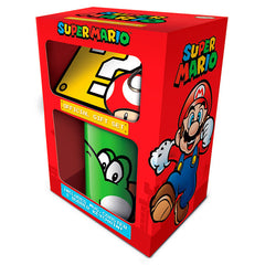 Set Taza + llavero Super Mario Nintendo