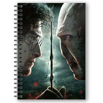 Cuaderno A5 3D Harry vs Voldemort Harry Potter