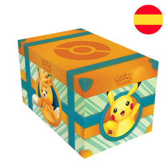 Cofre del tesoro juego cartas coleccionables Pokemon espaol