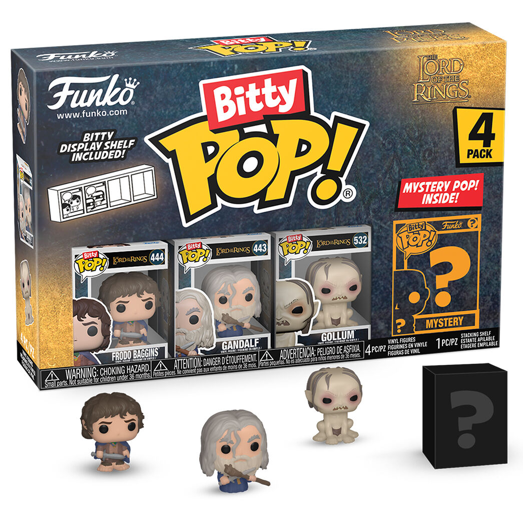 Blister 4 figuras Bitty POP El Seor de los Anillos Frodo