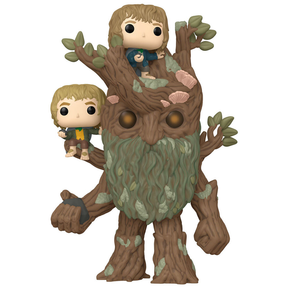 Figura POP Super El Seor de los Anillos Treebeard with Merry & Pippin