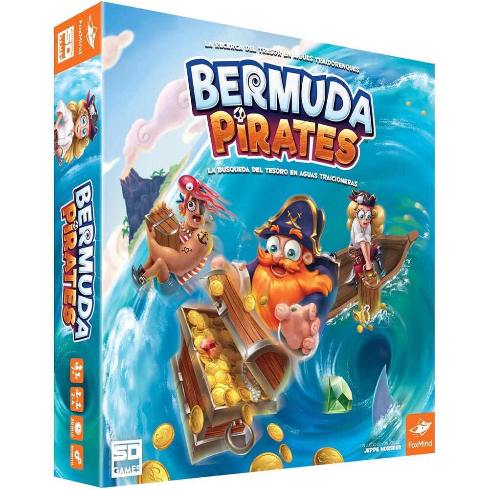 Juego de mesa Bermuda Piratas espaol