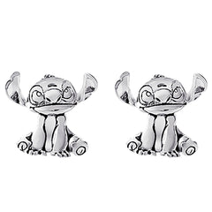 Pendientes Stitch Disney plata