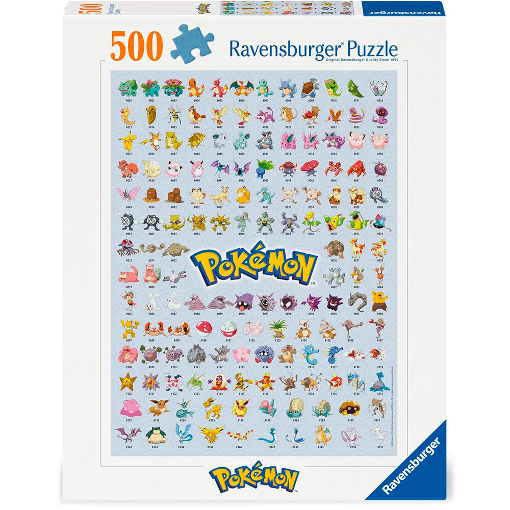 Puzzle Pokemon 500pzs