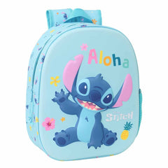 Mochila 3D Stitch Disney 33cm