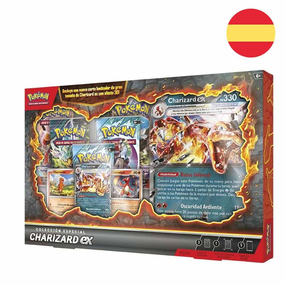 Blister cartas Charizard Pokemon espaol