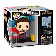 Figura POP Nooks Marvel Tony Stark in His Workshop