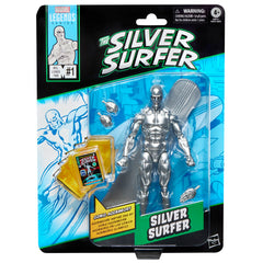 Figura Estela Plateada The Silver Surfer Marvel Legends Series 15cm