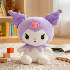 Peluche Kuromi Hello Kitty 19,5cm