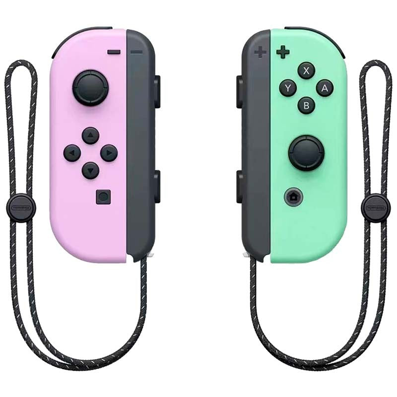 Juego de Mandos J-C Set Izq/Dcha Púrpura/Verde Gamepads Compatibles con Nintendo Switch