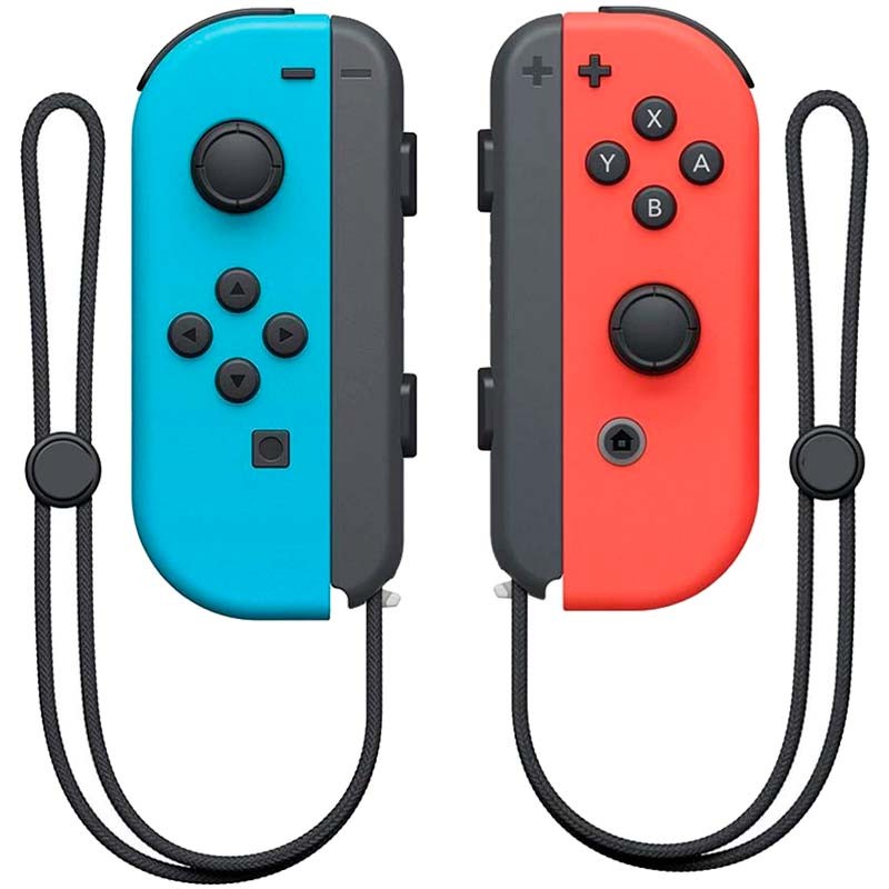 Juego de Mandos J-C Set Izq/Dcha Azul/Rojo Gamepad Compatibles con Nintendo Switch