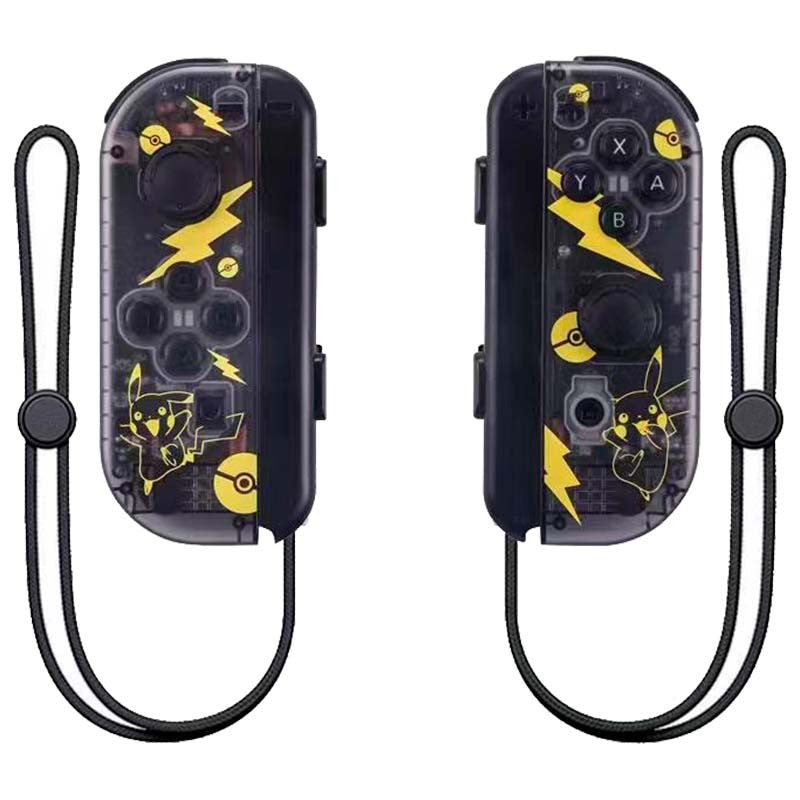 Juego de Mandos J-C Set Izq/Dcha Transparente/Amarillo - Gamepad compatible Nintendo Switch
