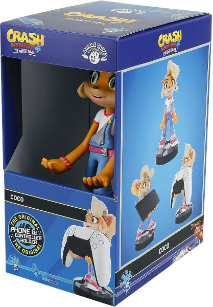 Figura Cable Guys Crash Bandicoot 4 Coco (2m Cable Usb)