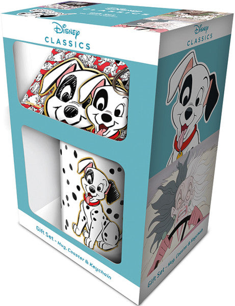 Caja Regalo Disney Classics 101 Dalmatas (incluye: Mug/coaster & Keychain)