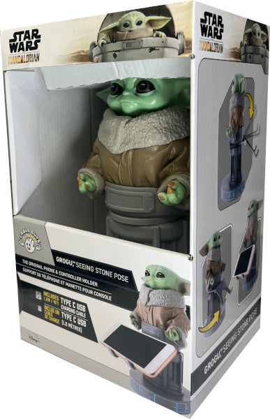 Figura Cable Guys Star Wars The Mandalorian Grogu The Child (2m Cable Usb)