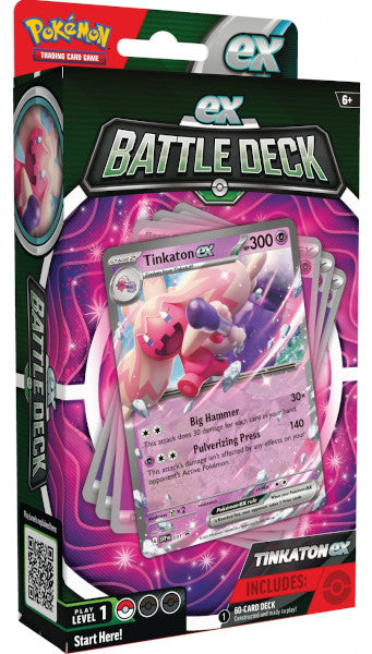 Pokemon Trading Card Battle Deck Chien-pao Ex / Tinkaton Ex (eng)