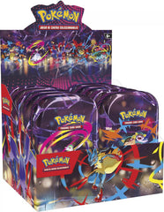 Pokemon Trading Card Mini Tins Megaheroes Escarlata Y Purpura (caja Metalica) (esp)