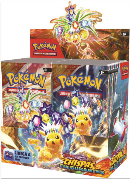 Pokemon Juego De Cartas Col. Escarlata Y Purpura Chispas Filgurantes (esp)