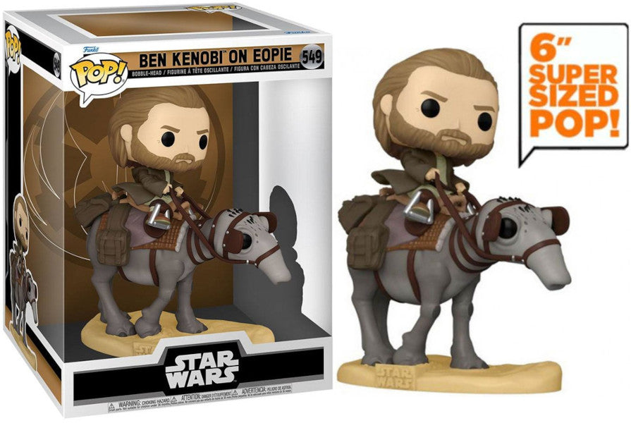 Figura Funko Pop! Star Wars: 6" Ben Kenobi On Eopie (15 Cm) (549)