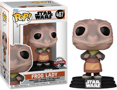 Figura Funko Pop! Star Wars: Frog Lady (487) Special Edition
