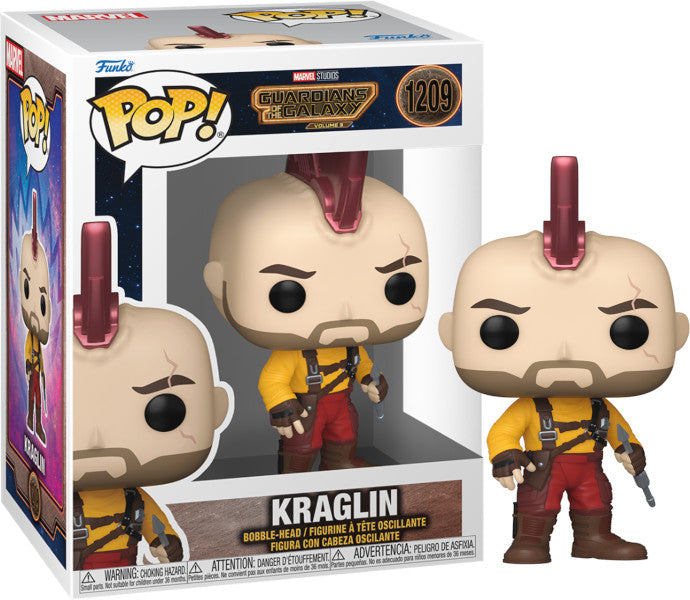 Figura Funko Pop! Marvel The Guardians Of The Galaxy: Kraglin (1209)