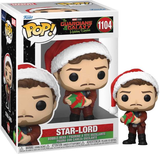 Figura Funko Pop! Marvel The Guardians Of The Galaxy Holiday Special: Star-lord (1104)