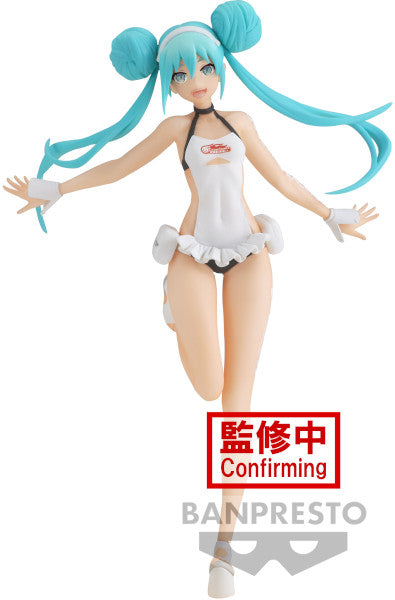 Figura Banpresto Racing Hatsune Miku 2022: Tripical Maid (16 Cm)