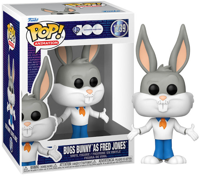 Figura Funko Pop! Animation - Warner Bros: Looney Tunes Bugs Bunny As Fred Jones (1239)
